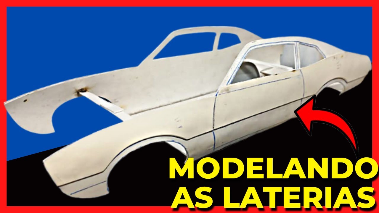 MODELANDO AS LATERAIS DA MAVERICK  - FORD MAVERICK GT 302 V8 1/8 - #4