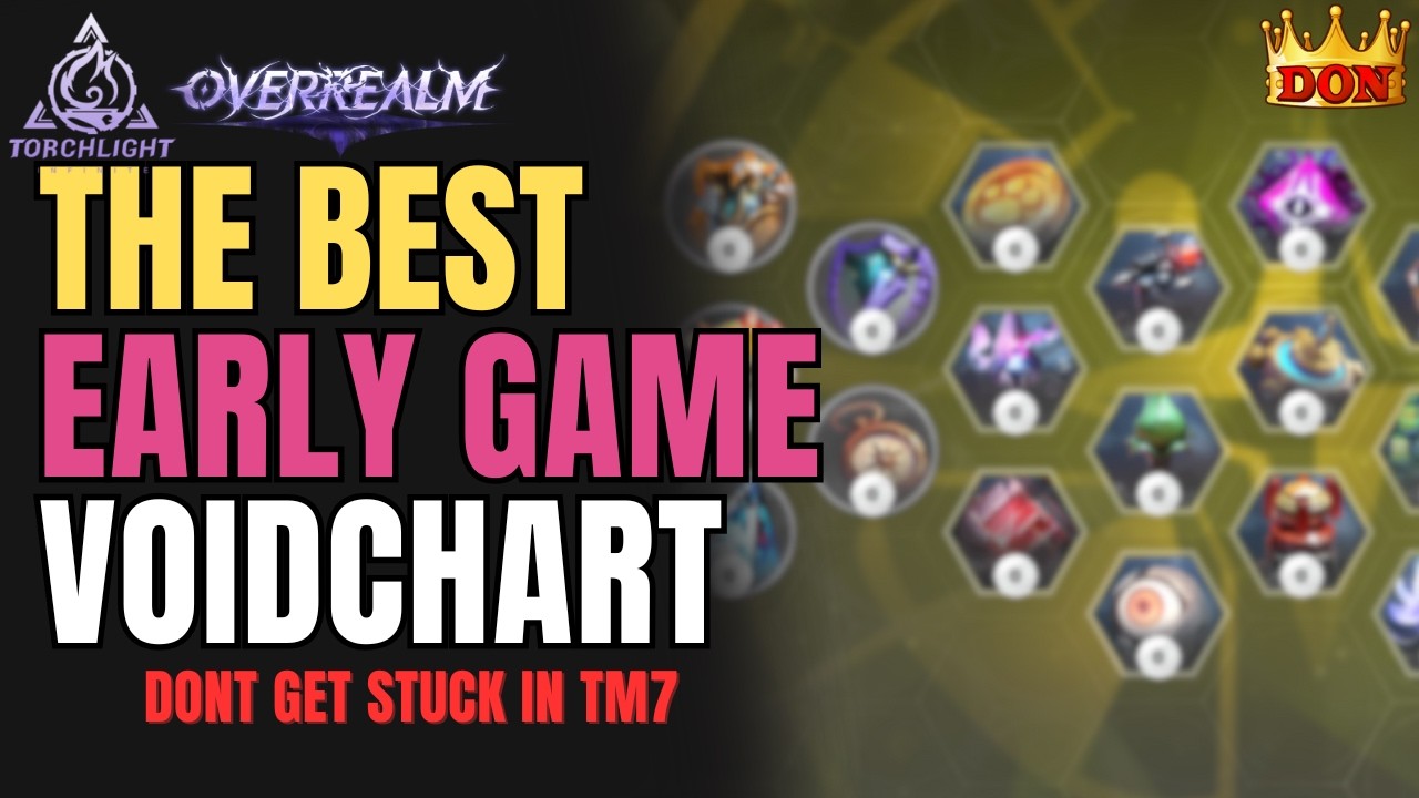 Лучшая карта пустоты для первого дня Torchlight Infinite Overrealm