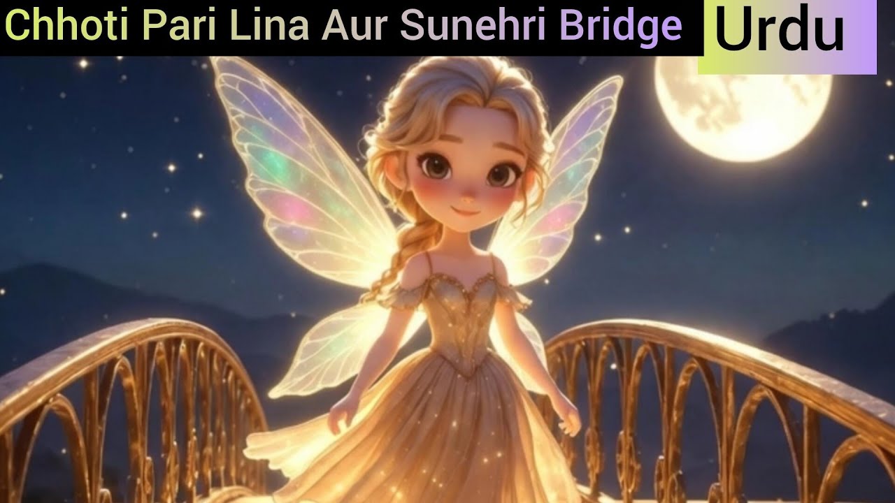 Chhoti Pari Lina Aur Sunehri Bridge in urdu 🌈✨ | Magical Fairy Story (@TaleofDreams-y2k )