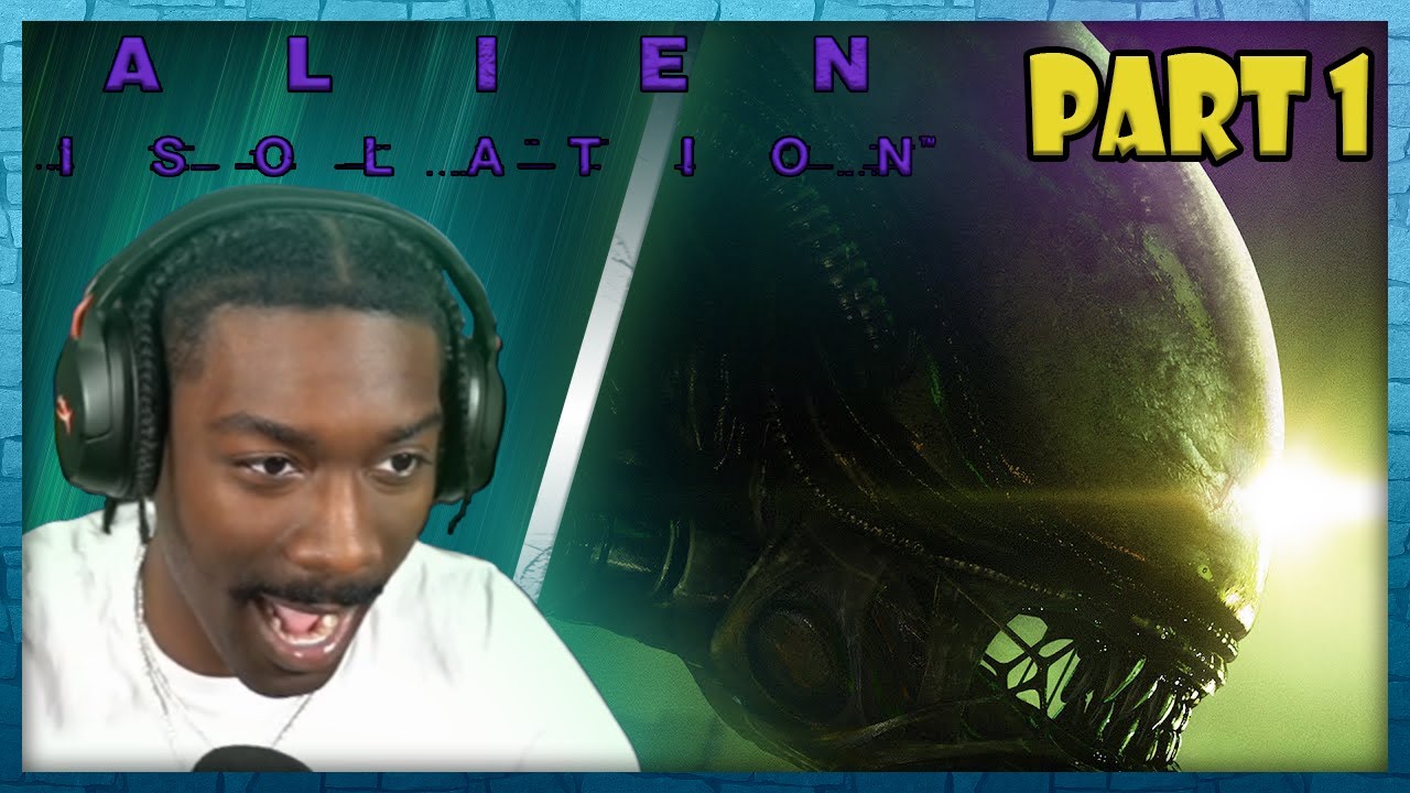 BruceDropEmOff Plays Alien Isolation Part 1 | HILARIOUS JUMP SCARES