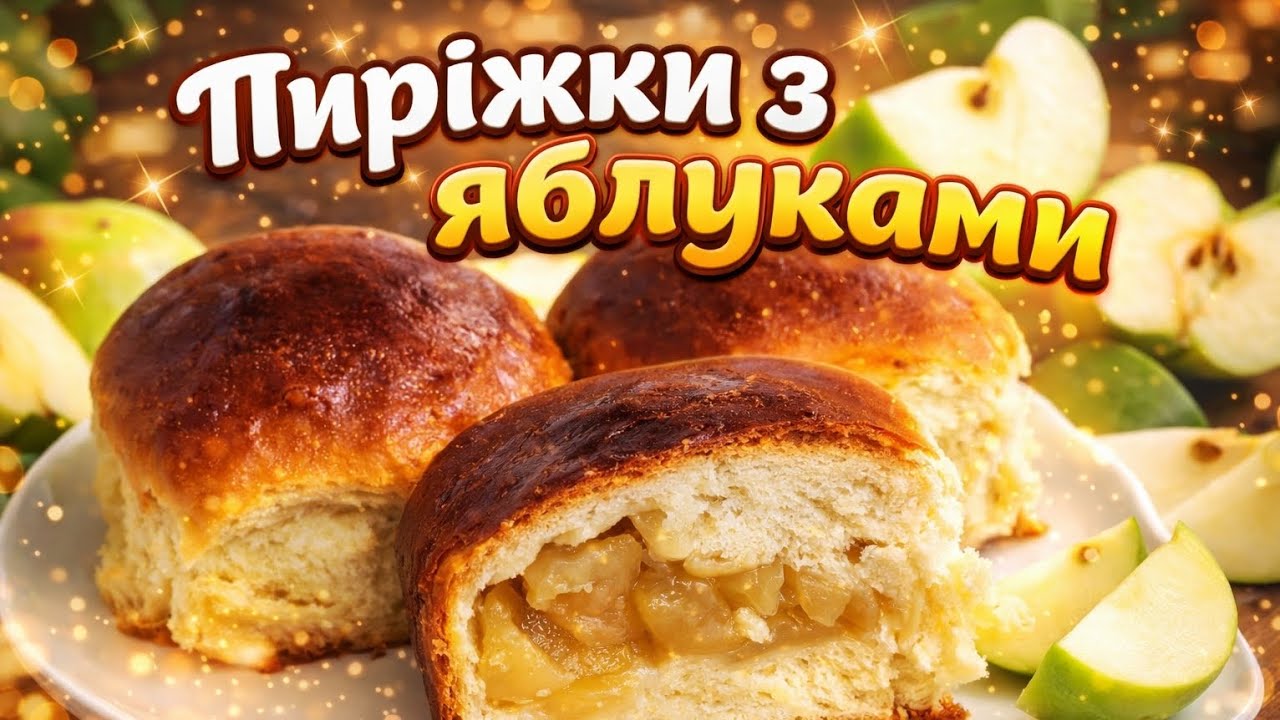 Секрет ідеальних пиріжків з яблуками! М’які як хмаринка ❤️‍🔥❤️‍🔥