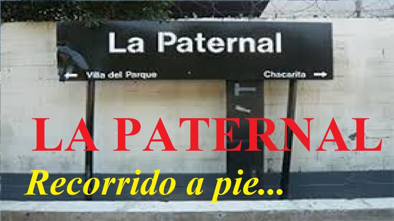 LA PATERNAL CABA BUENOS AIRES ARGENTINA RECORRIDO A PIE - WALKING TOUR