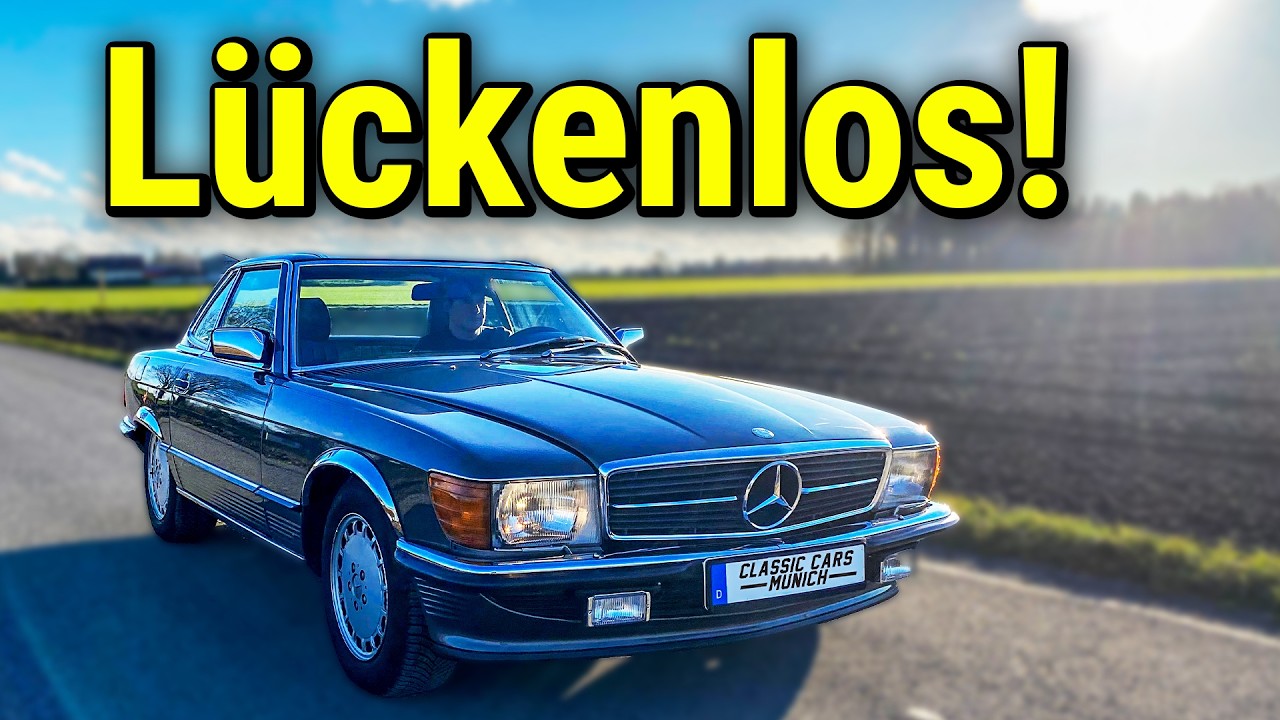 Extrem selten: Mercedes Benz 300 SL / R 107 mit lückenloser Historie! Alle Originalpapiere!