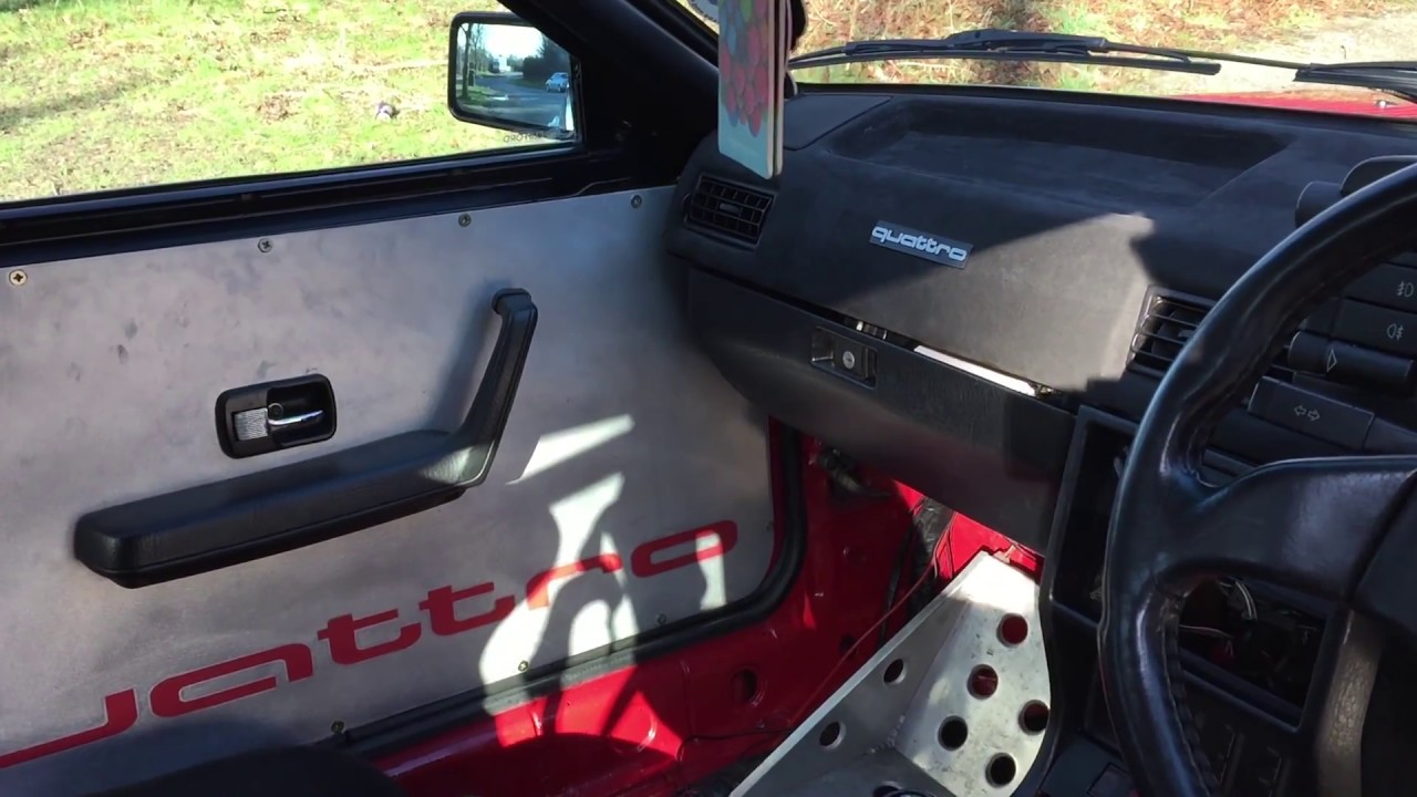 1987 Audi UR Quattro Rally Homage Interior Review