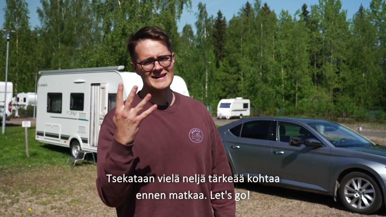 Vinkit turvalliseen matkailuvaunuiluun!