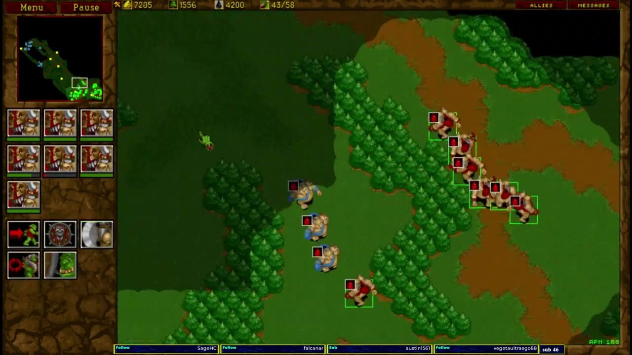 Warcraft 2 1v1 Garden of War u8t3io3p vs Startale