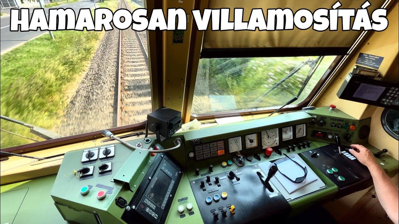 AZ  UTOLSÓ DÍZEL VONALA GYSEVNEK...VEZETŐÁLLÁSBAN...ÉS EGY AHOL CSAK A FÉL VONAL AZ ÖVÉ...
