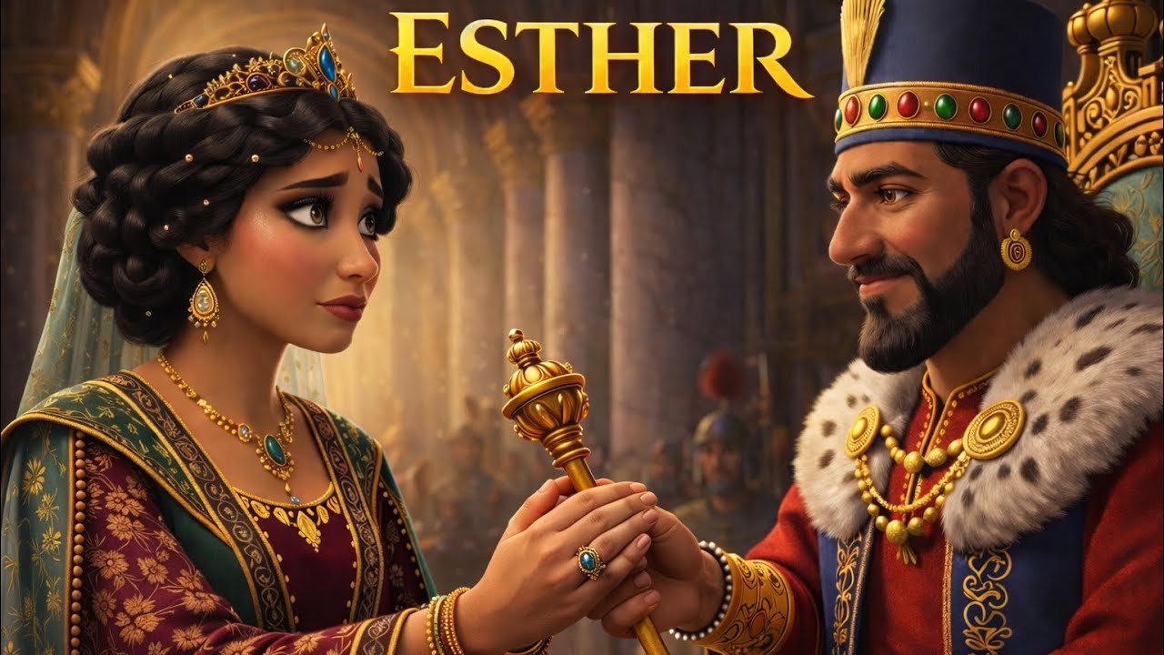 L’Histoire de la Reine Esther: Histoire Biblique Animée