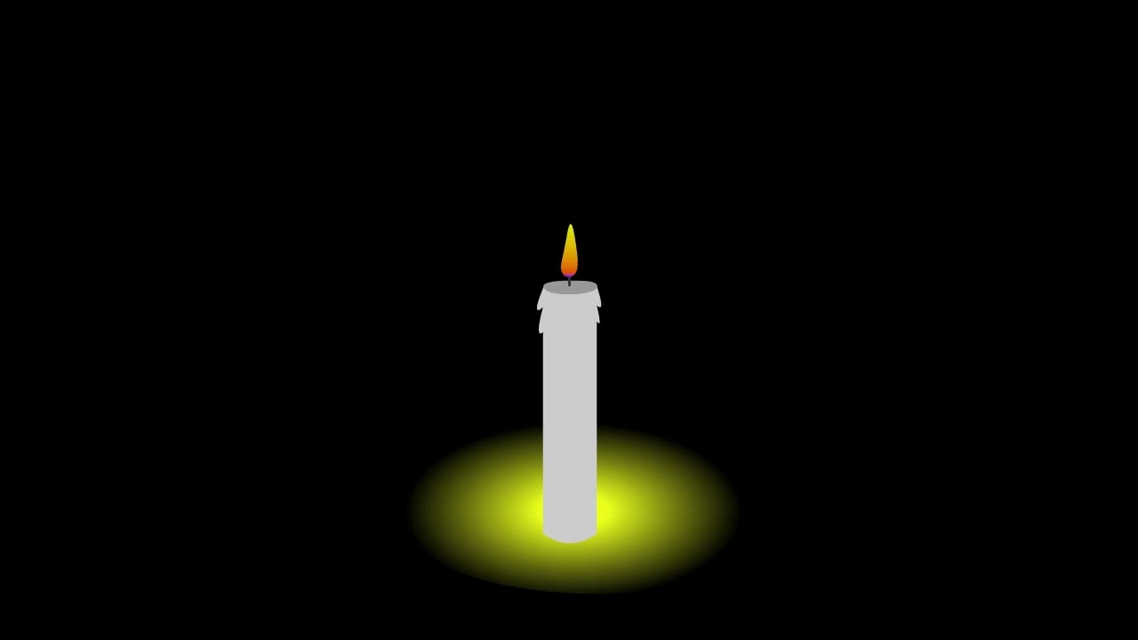 burning candle