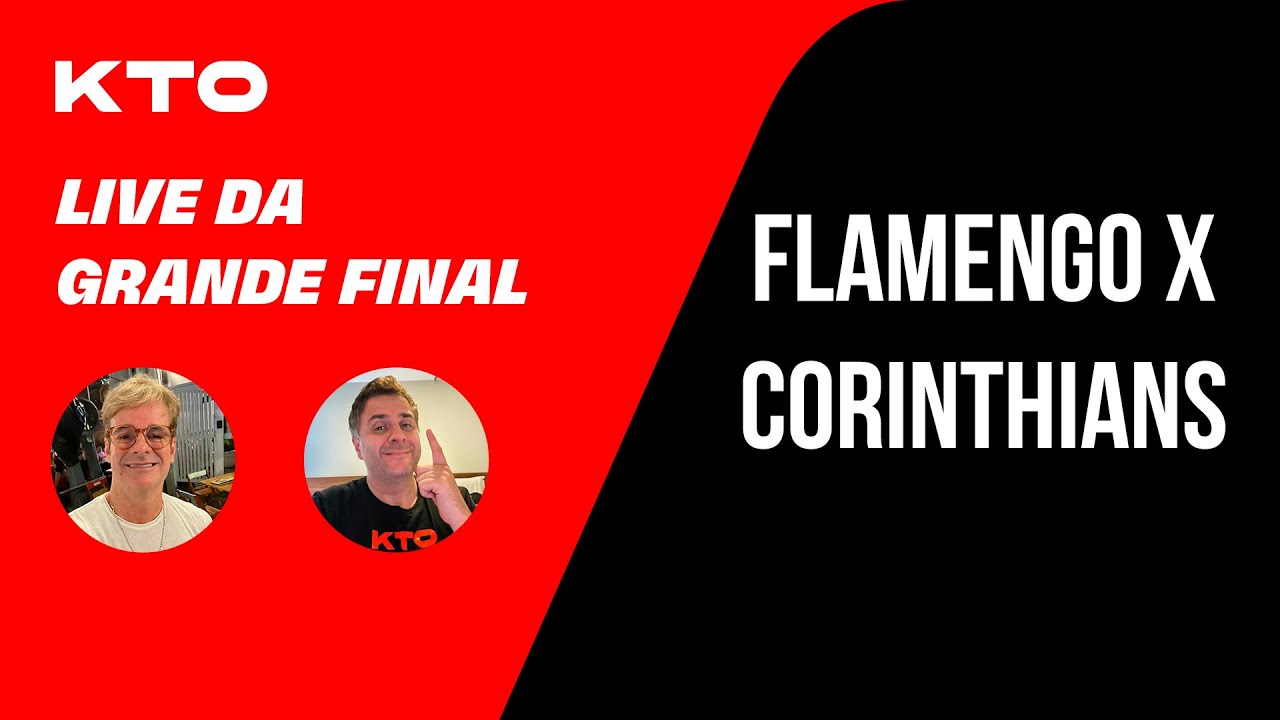 PRÉ-JOGO KTO - FLAMENGO X CORINTHIANS
