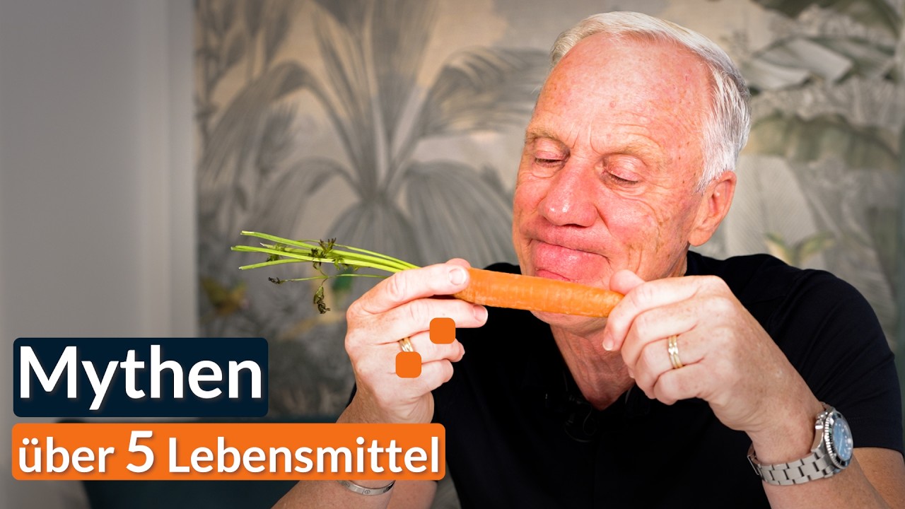 Fünf Lebensmittelmythen ENTLARVT | #Mythen