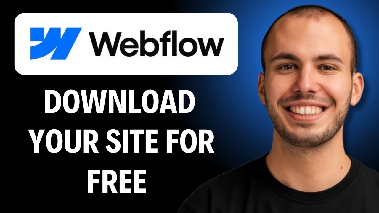 Webflow: How to Download Your Site for Free (No Paid Plan Needed)[2026 GUIDE]