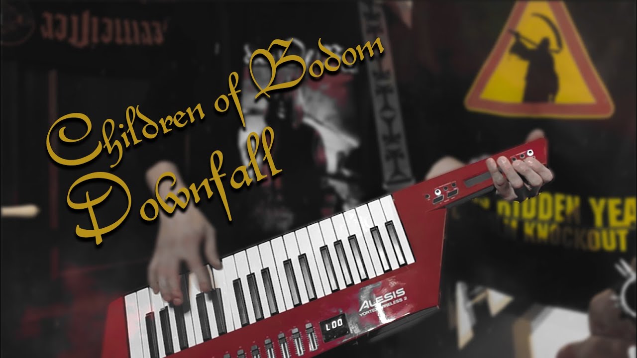 (NEW) Children of Bodom - Downfall Keyboard Cover