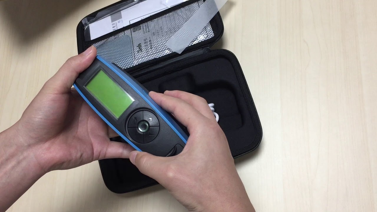 3nh YG268 gloss meter Operation Video