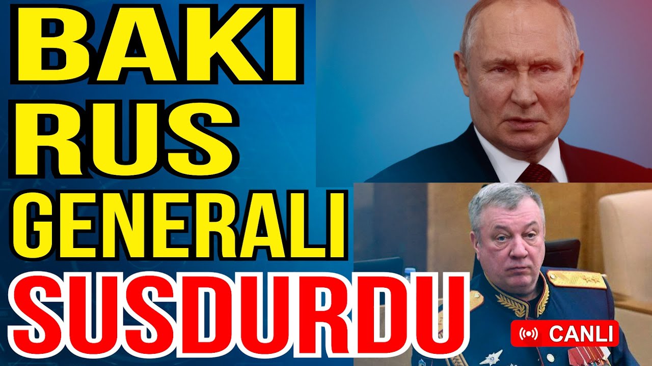 Bakıdan rus generala sərt cavab - Rusiya Azərbaycana hücum edə bilməz! -Xəbəriniz Var?-Media Turk TV