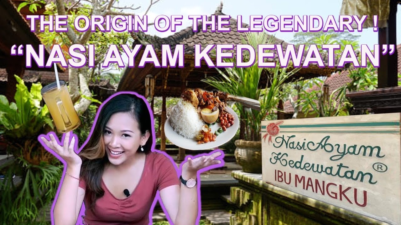 Nasi Ayam Kedewatan Ibu Mangku|Dining In A Traditional House Of Balinese|Authentic Food In Ubud!