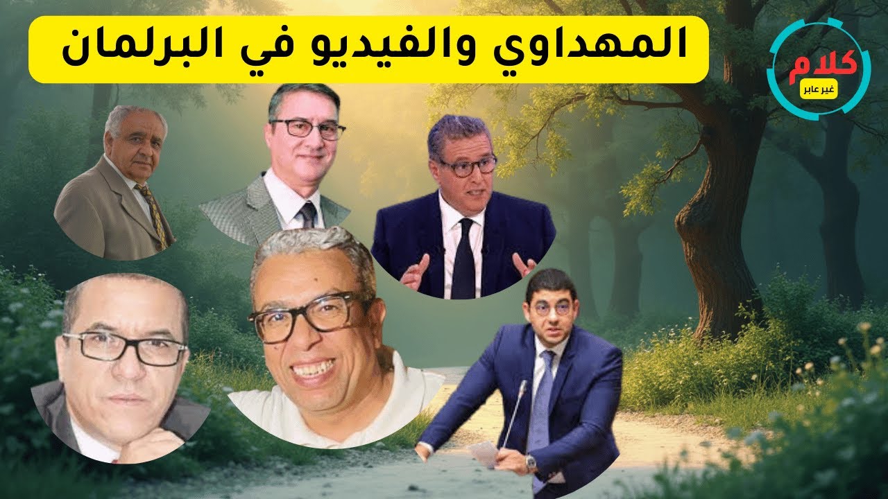 فضيحة الفيديو المسرب والتضامن مع المهداوي في البرلمان