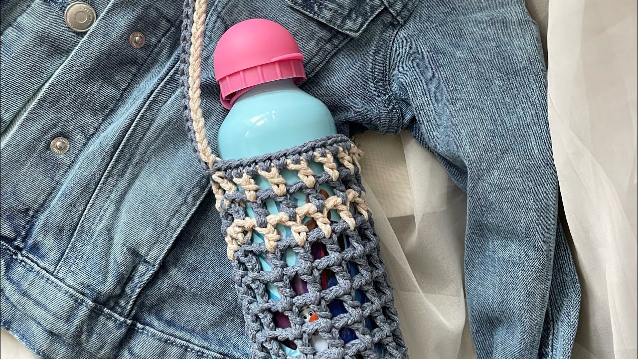 Сумочка для бутылки #bottlecraft #crochetbag