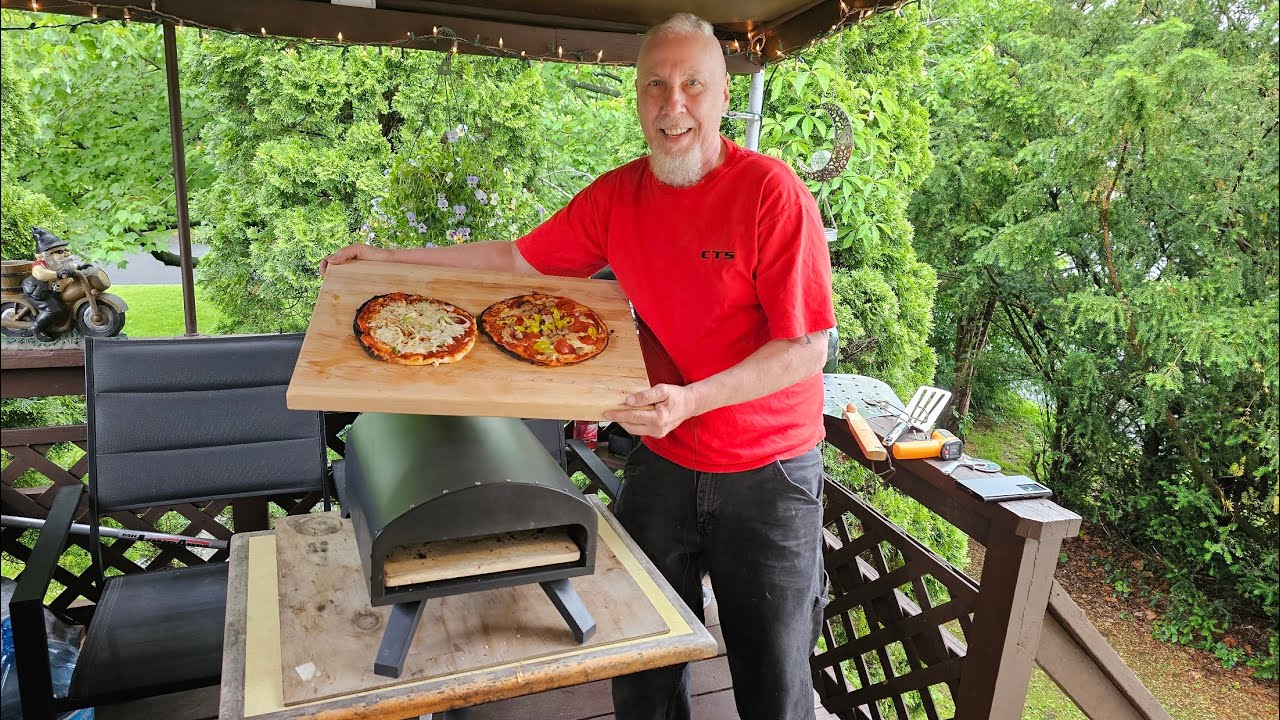 Bertello Pizza Oven Homemade Naan Pizzas