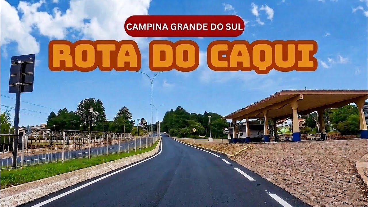 Condução Realista: Campina Grande do Sul via PR-506 (Rodovia do Caqui)