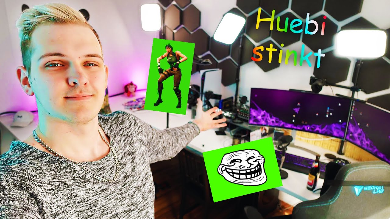 Ich zeige euch mein neues Studio, aber dumm editiert