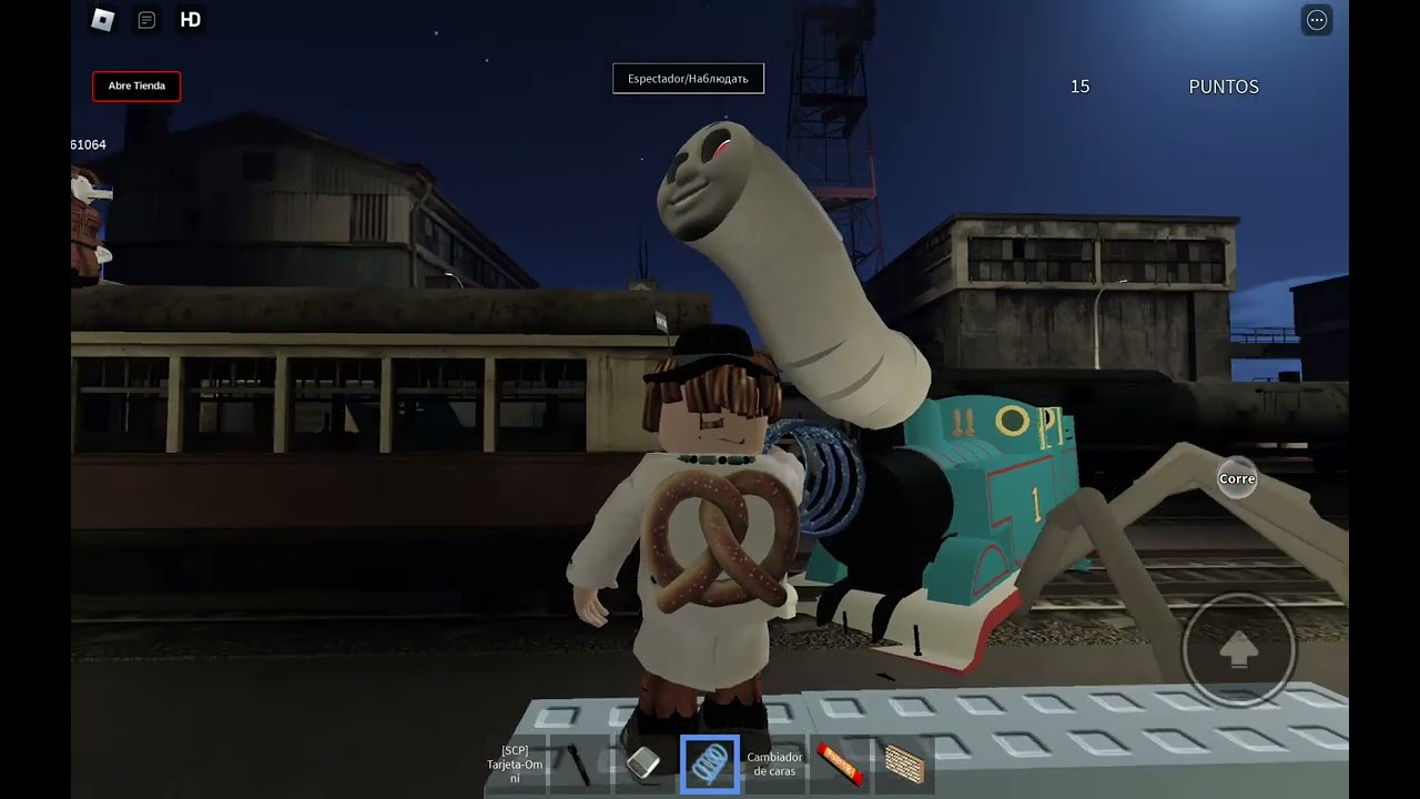 Jugando un juego de scp (roblox) parte 1