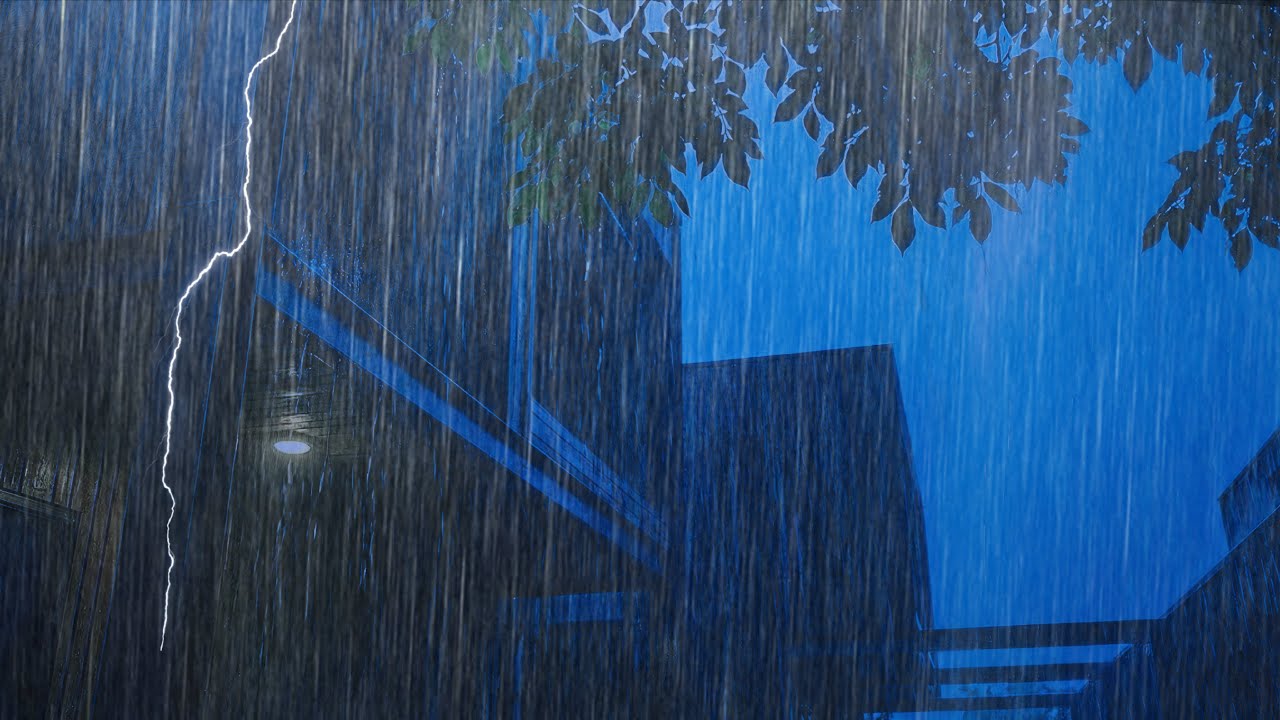 Fall Asleep Fast Tonight 🌩️ Powerful Thunderstorm Sounds for Uninterrupted Sleep & Insomnia Relief