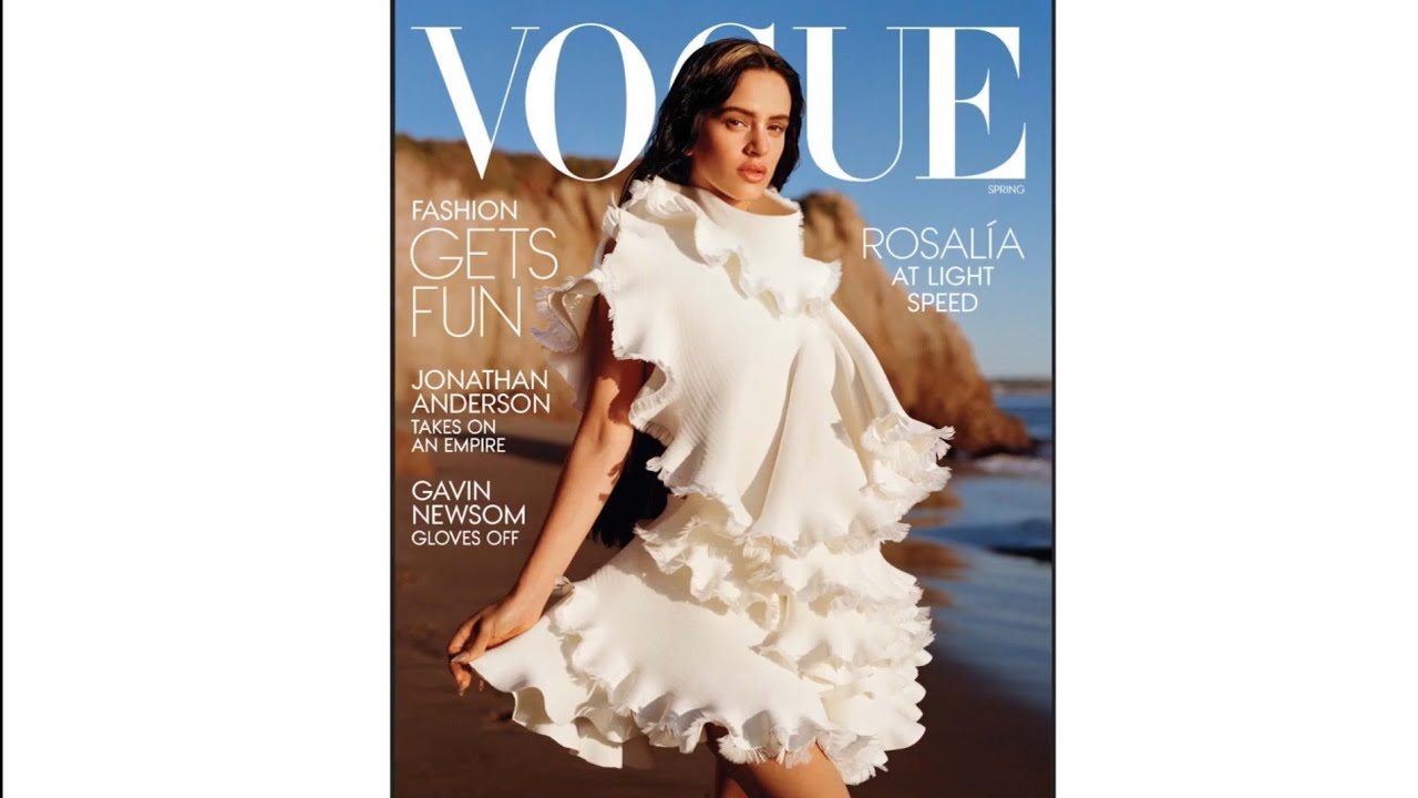 Vogue Spring 2026: Valentino Remembered, Bad Bunny, Rosalía, Dior’s New Era & Electric Fashion Trend