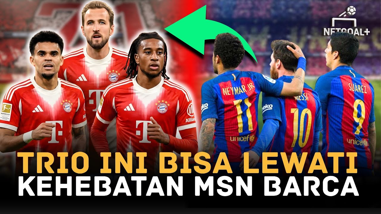 Gulingkan Dominasi MSN! Trio Bayern Kane-Olise-Diaz Siap Naik ke Level Legenda 😱