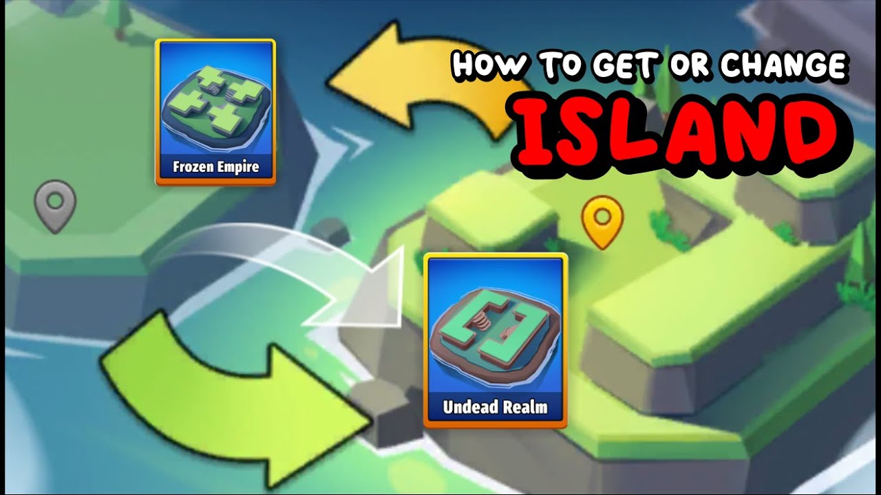 How To Get or Change Island in Island War Game