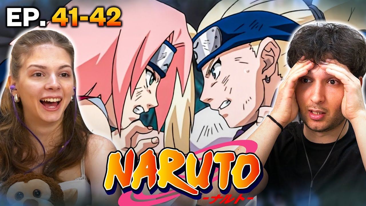 SAKURA vs INO!! 🔥 Naruto Episodes 41-42 REACTION!