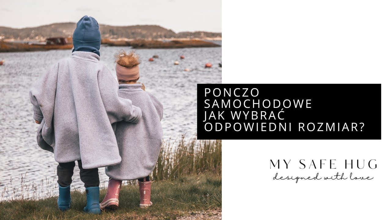 🧥 Oto jak wybrać odpowiedni rozmiar poncza samochodowego dla Twojego dziecka! 🚗👶