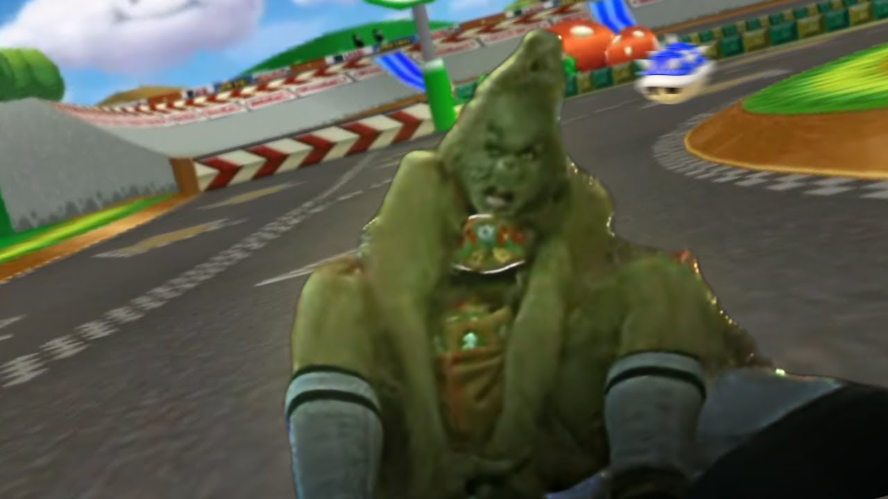 The Grinch Steals Mario Kart?