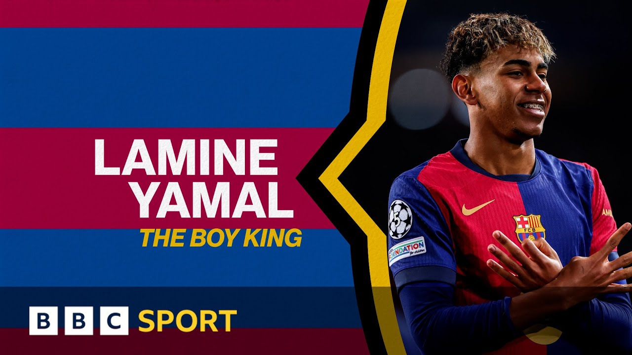 'He's the chosen one!' - the rise of Barcelona's Lamine Yamal | BBC Sport