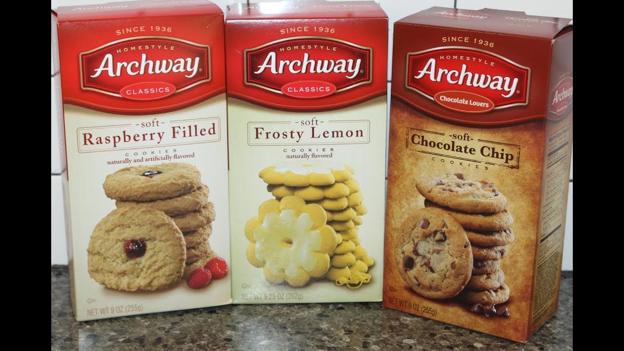 Archway Classics Soft Cookies: Raspberry Filled, Frosty Lemon & Chocolate Chip Review