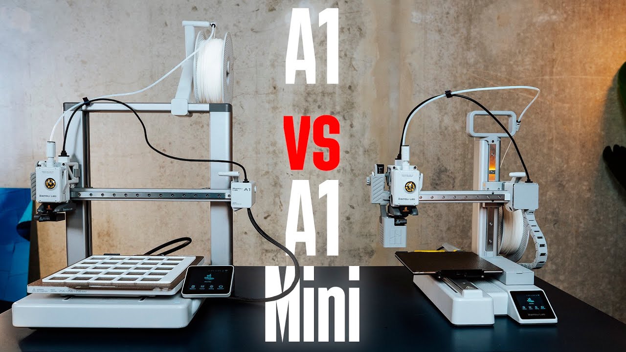 Bambu Lab A1 VS A1 Mini - Which is best for beginners?