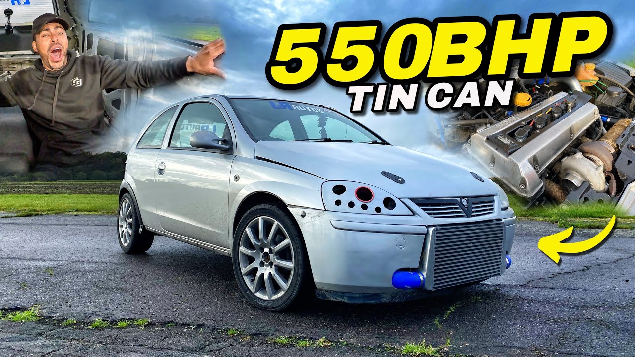 ЭТО БЫЛО ТАК НЕПОНЯТНО 😂 .. НЕТ МЕСТА В 550-СИЛЬНОМ РАЗОБРАННОМ VAUXHALL CORSA
