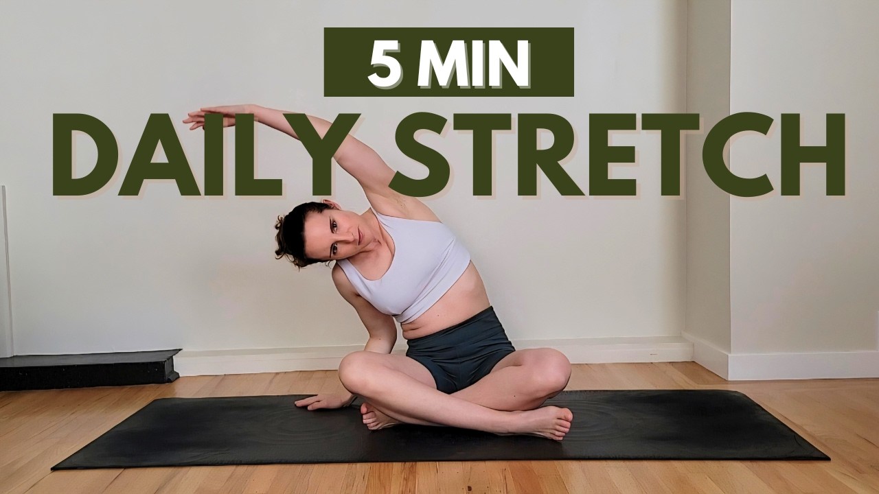5-Minute Full-Body Stretch | Daily Follow-Along Routine |  No Talking