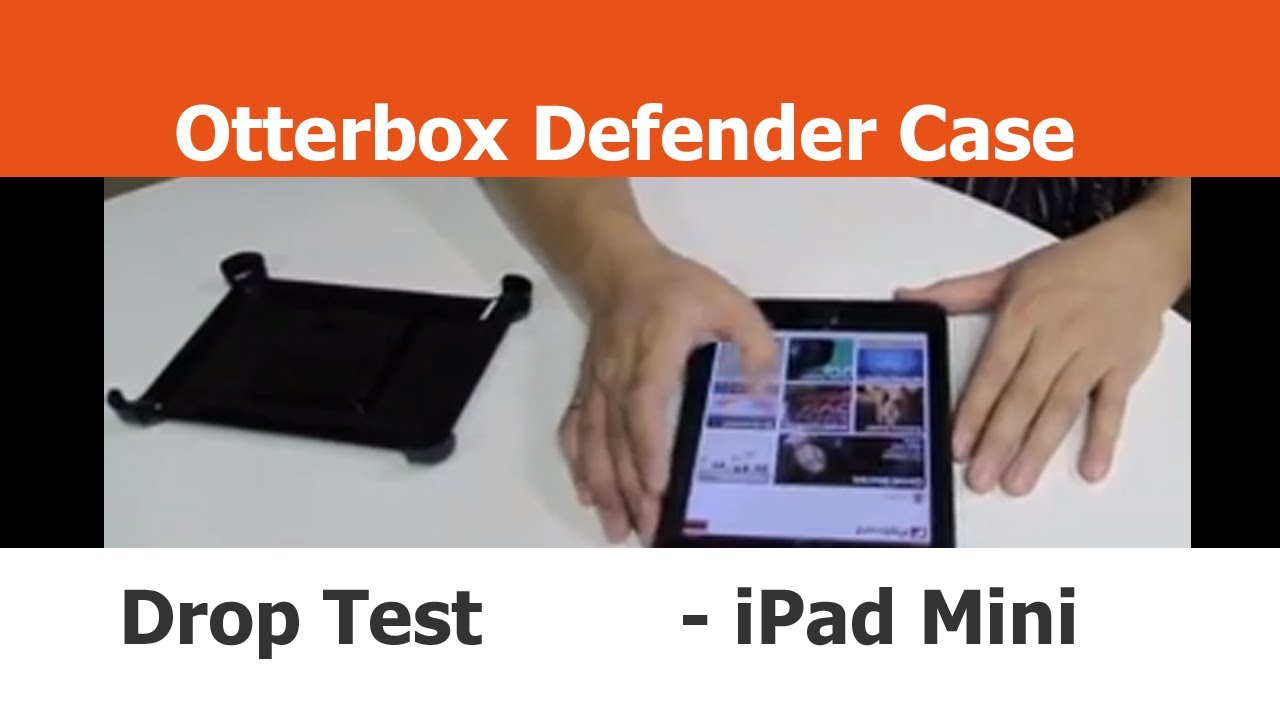 Otterbox Defender Case for the iPad Mini - Full Installation and Drop Test w/a real iPad Mini
