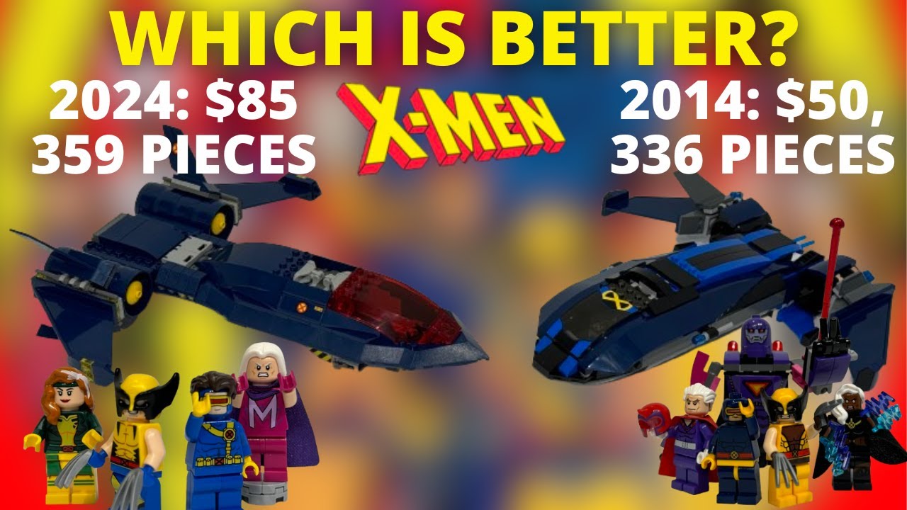 LEGO X Men Jet: 2014 VS 2024 Early Review!
