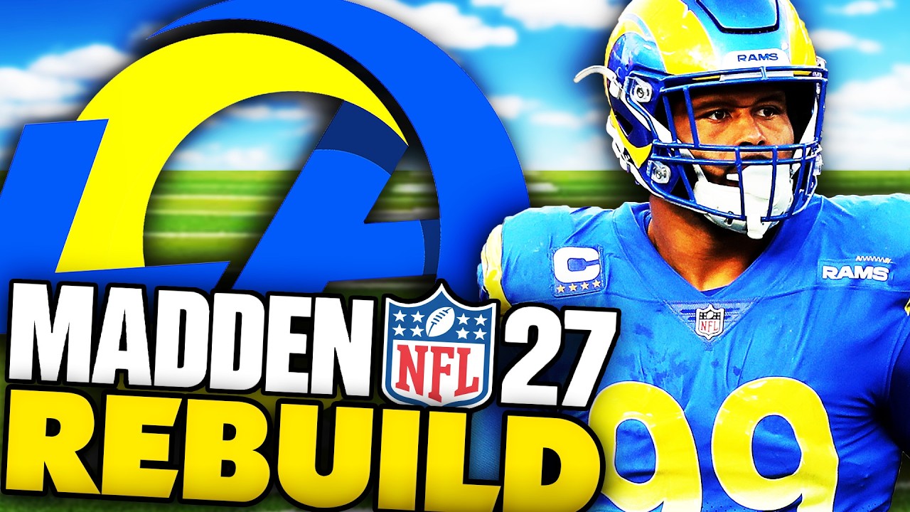 Перестройка Los Angeles Rams вместе с Аароном Дональдом! Madden 27 Franchise