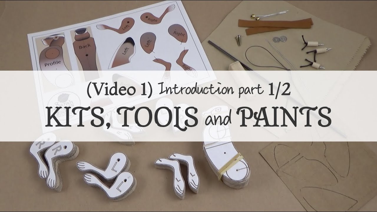 (Video 1) Introduction part 1/2 - KITS, TOOLS and PAINTS