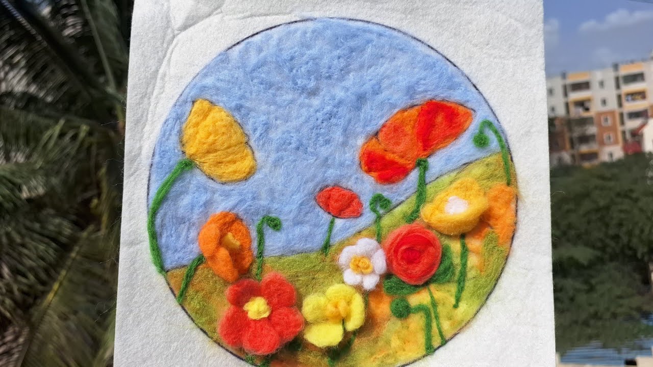 Mesmerizing Needle Felting Art | From Wool to Wonder 🧵✨