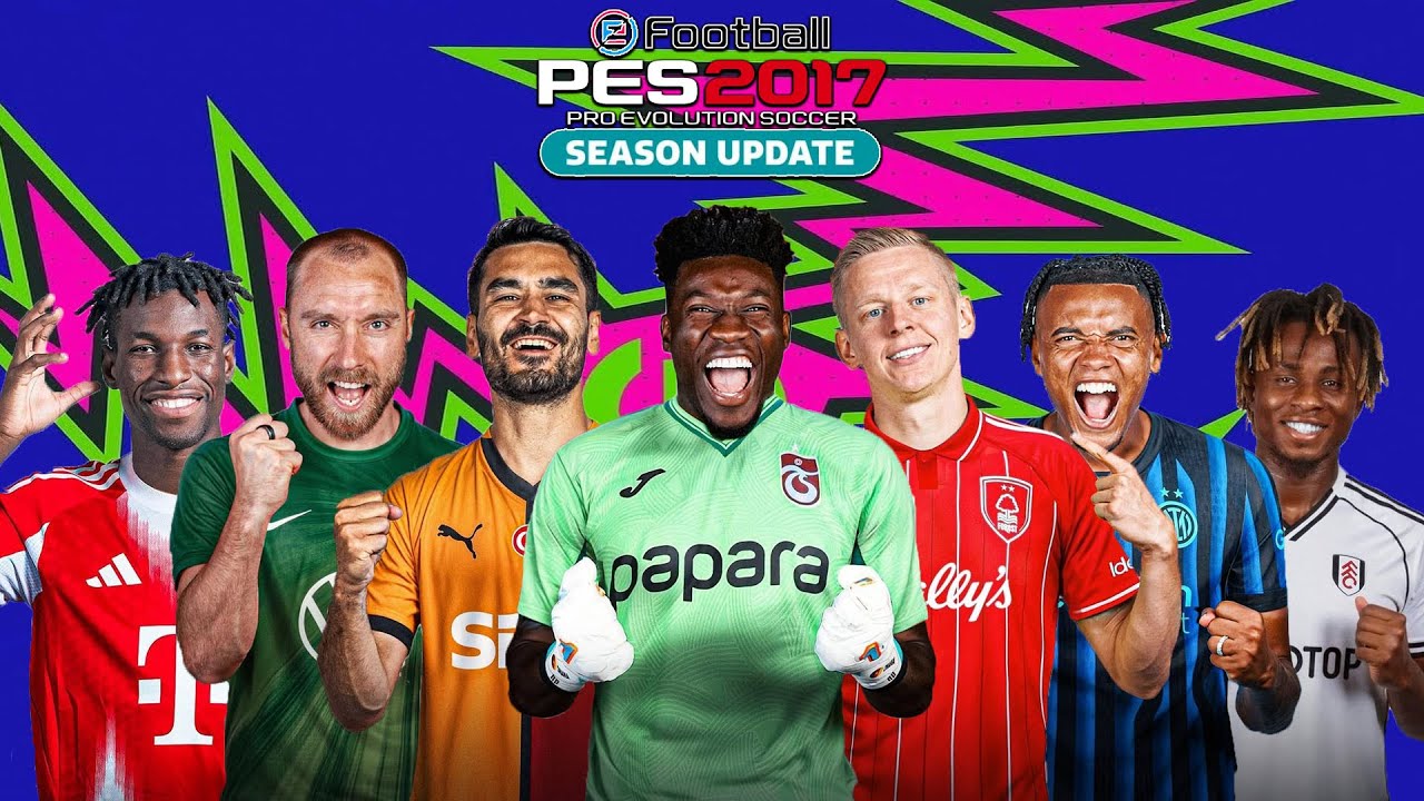 PES 2017 PATCH EFOOTBALL 2026 FULL UPDATE + INSTALLATION TUTORIAL PC