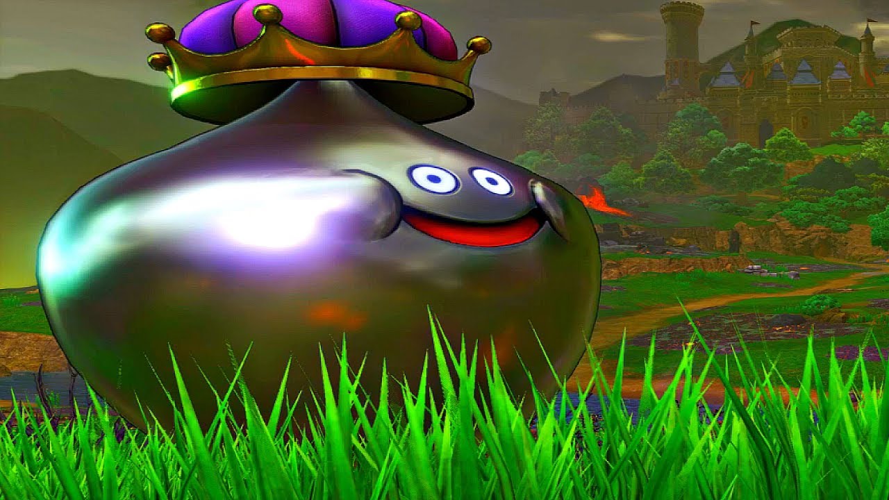 DRAGON QUEST XI - Metal King Slime Location & Strategy (金属スライムキング)