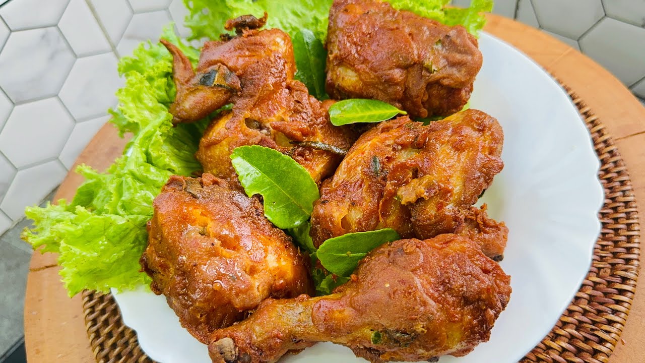 Ayam Goreng Terasi Daun Jeruk