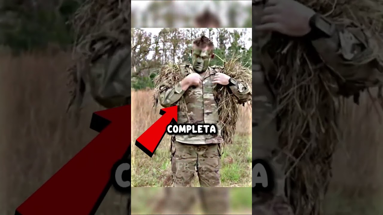 La verdad detr&aacute;s de los trajes de camuflaje de francotirador