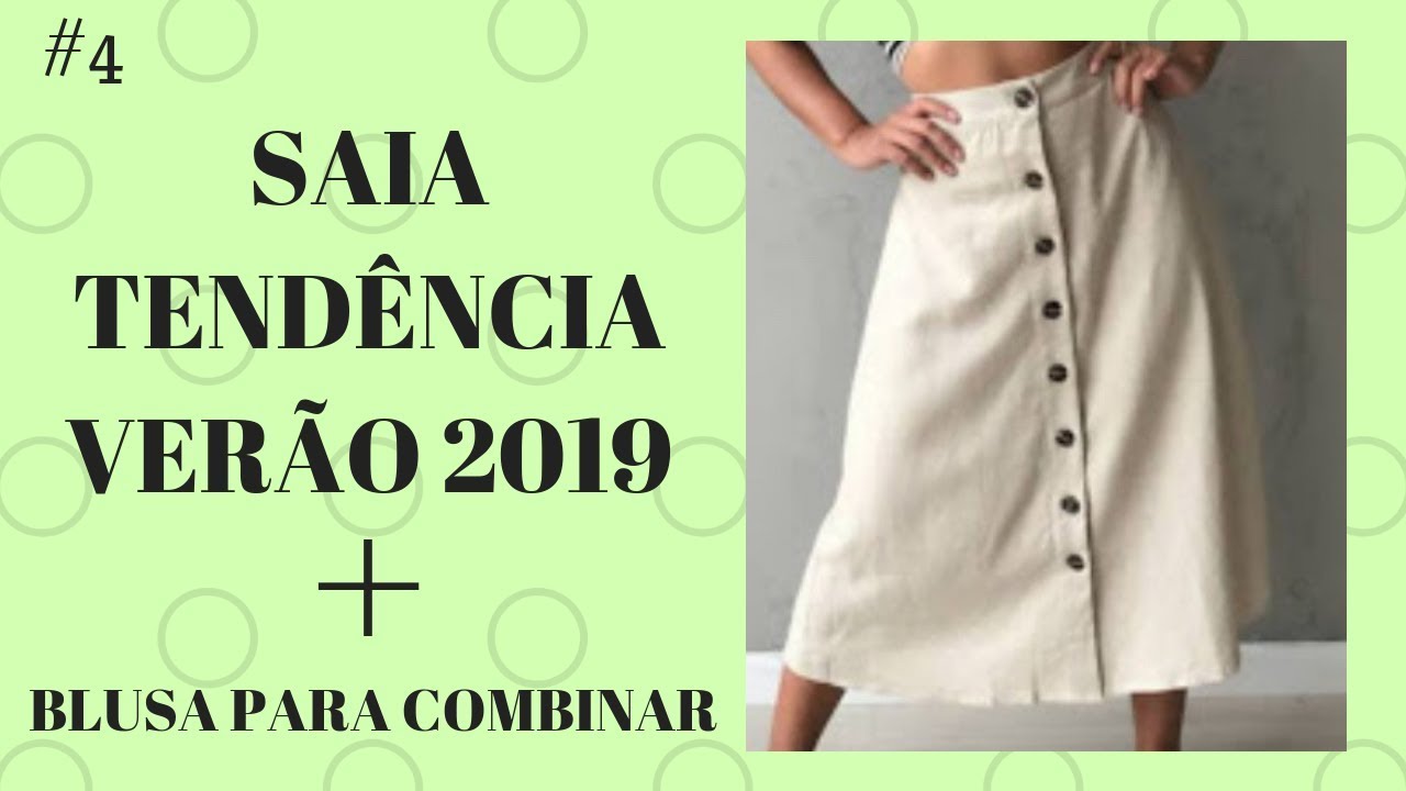 Conjunto de linho --Saia estilo clochard e blusa fácil