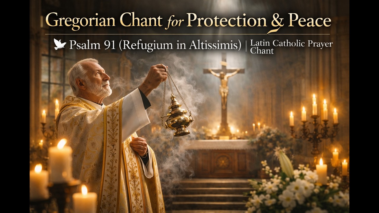 Gregorian Chant for Protection & Peace  ✝️ Psalm 91 | Refugium in Altissimo | Sacred Peace