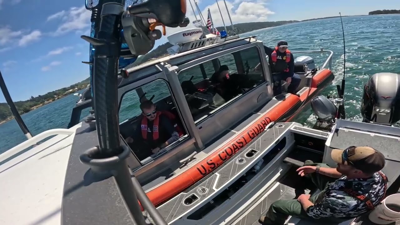 What Happens During a Coast Guard Boat Inspection on the water? | Umpqua River, Oregon